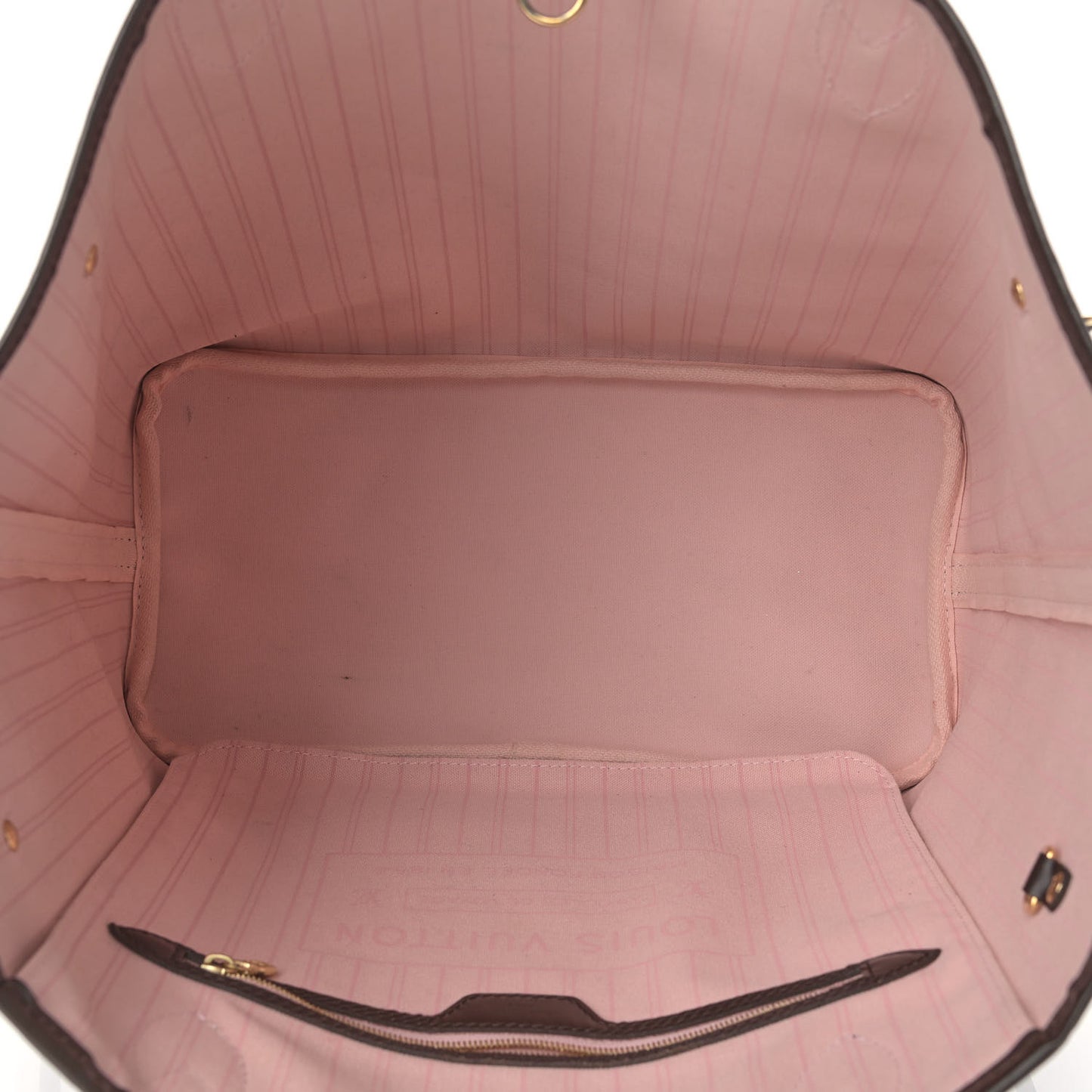 Damier Ebene Neo Neverfull MM Rose Ballerine
