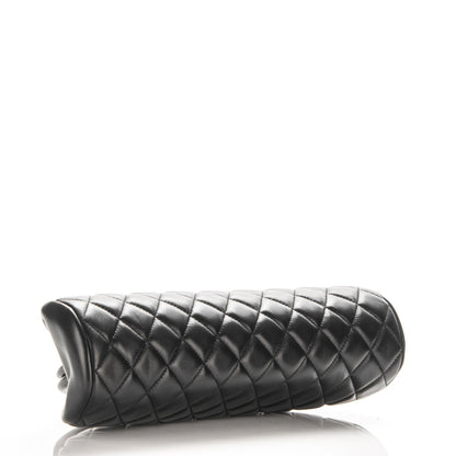 Chanel Lambskin Quilted Timeless Clutch Black 4 of 7