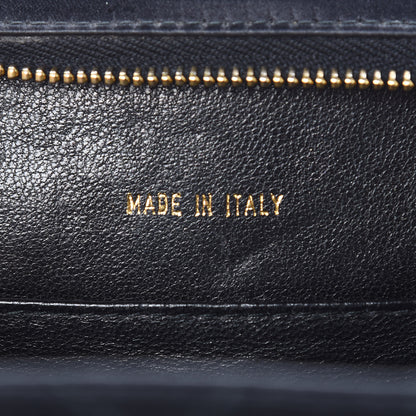 Chanel Satin Quilted Shoulder Bag Black 8 of 11