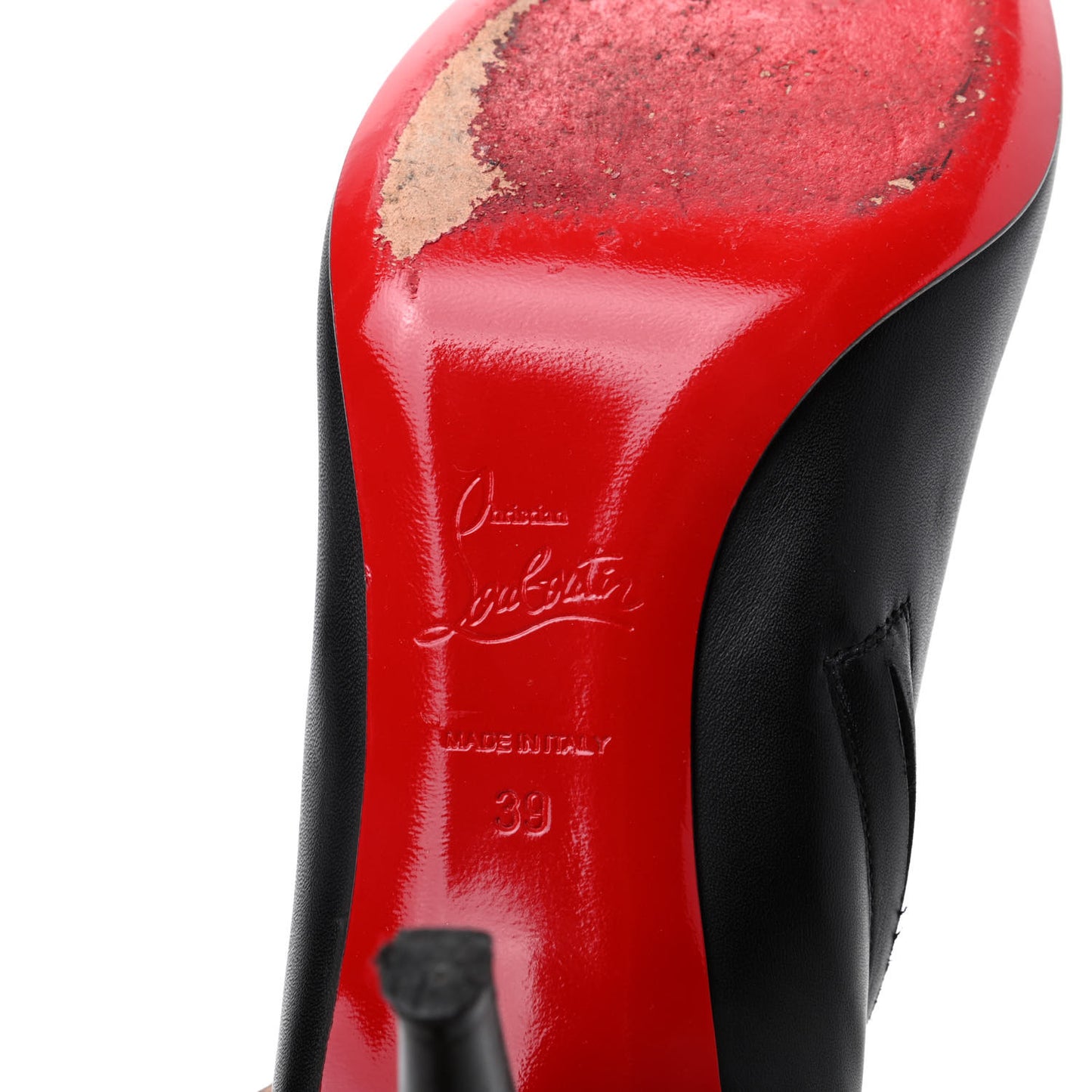 Calfskin Belle 85 Ankle Boots 39 Black
