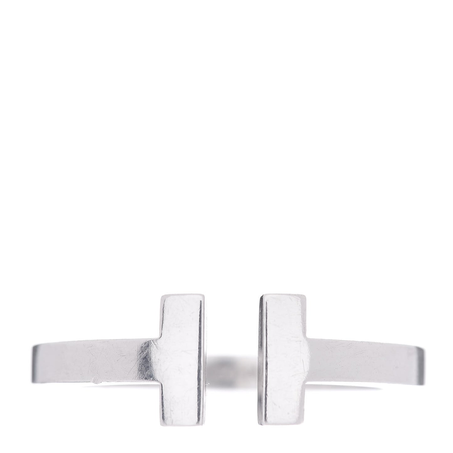 Sterling Silver T Square Ring 58 8.5