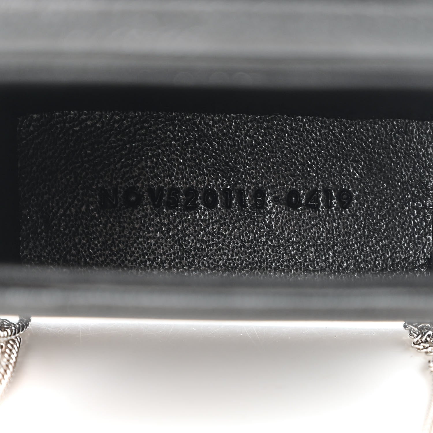 Saint Laurent Lambskin Smoking Box Crossbody Black 7 of 11