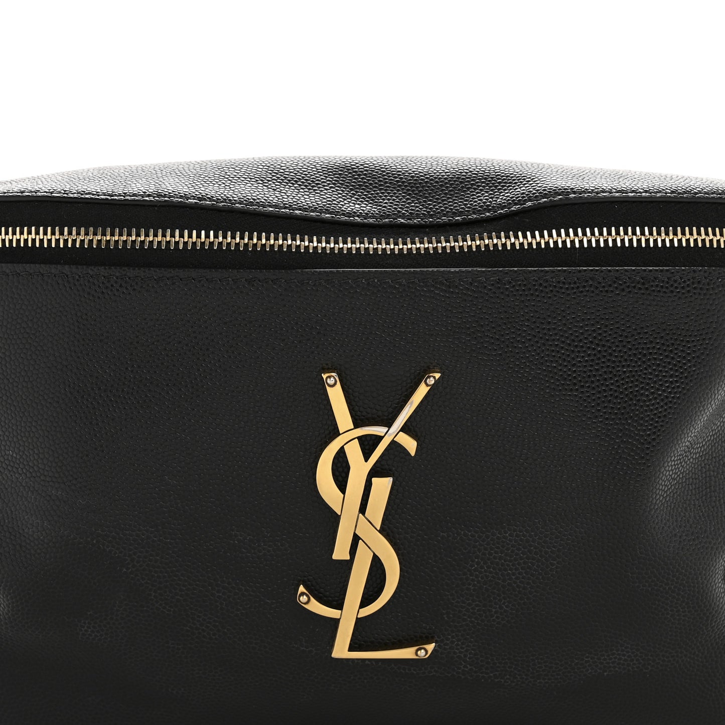 Grain De Poudre Monogram Belt Bag Black