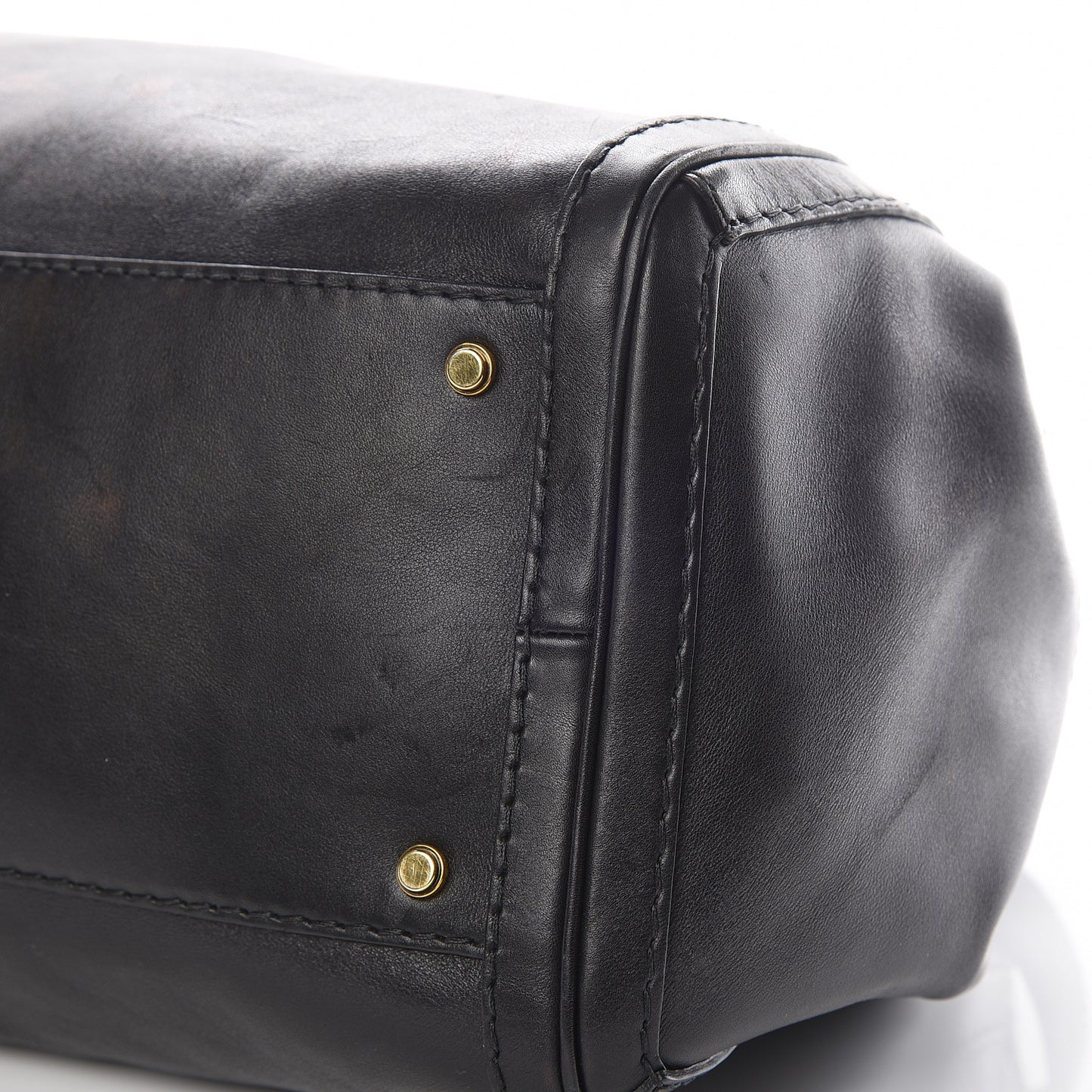 Calfskin Large GG Running Tote Black