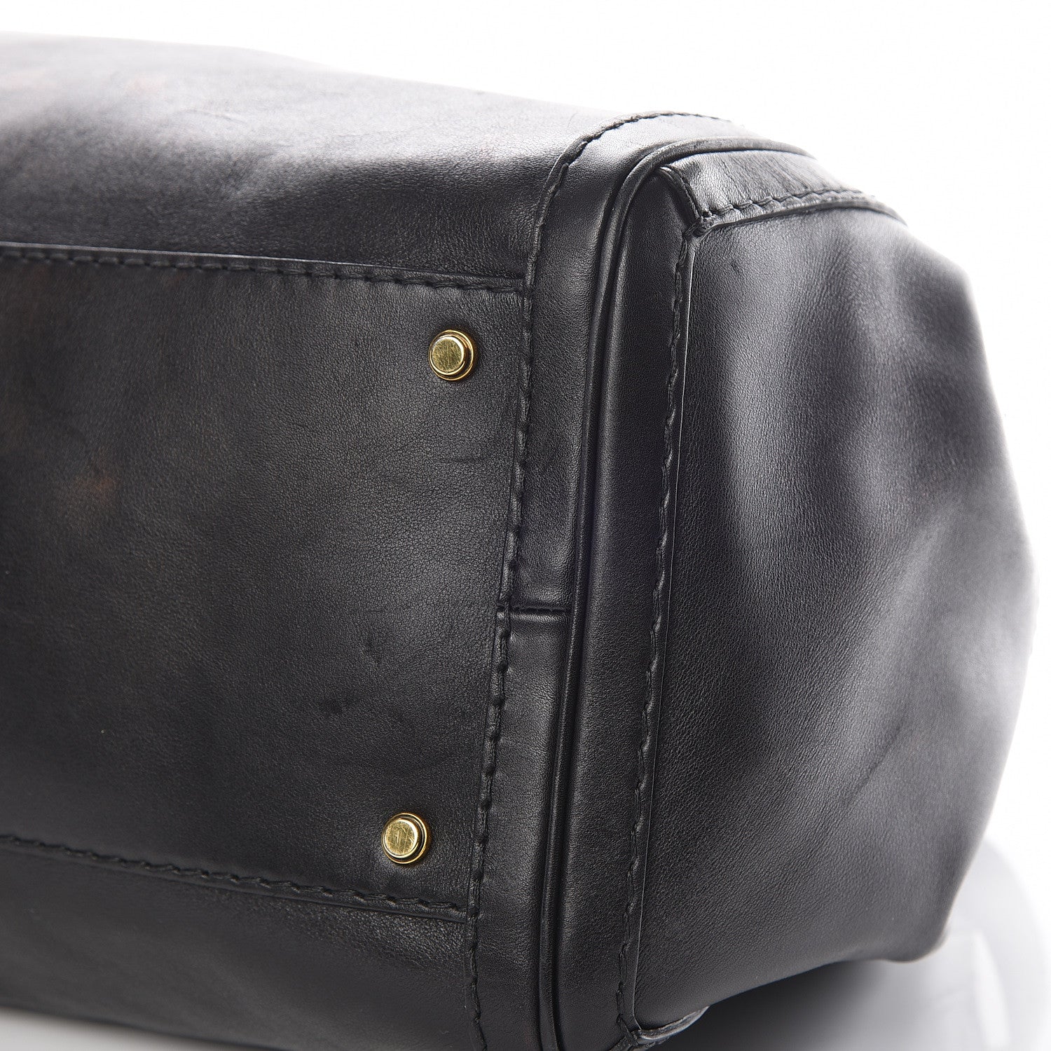 Gucci Calfskin Large GG Running Tote Black 12 of 14