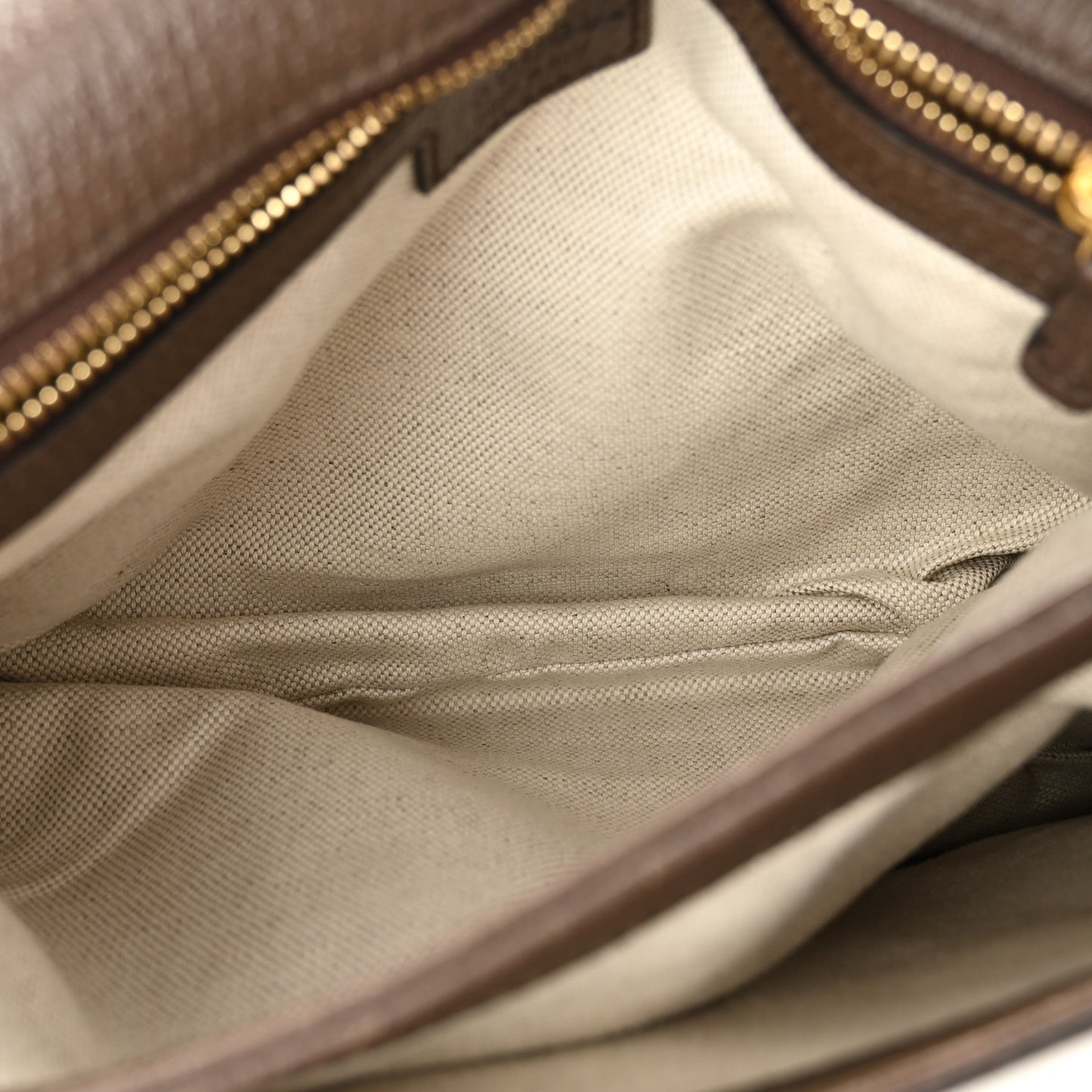 GG Supreme Monogram Textured Dollar Calfskin Web Medium Blondie Top Handle Shoulder Flap Bag Beige Ebony New Acero