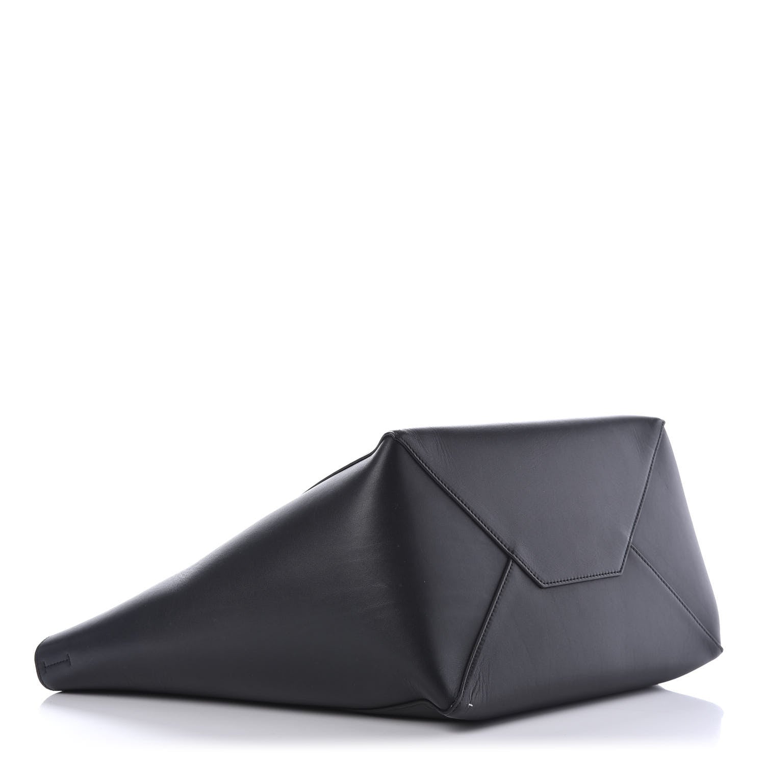 Celine Smooth Calfskin Small Horizontal Cabas Phantom Black 4 of 10