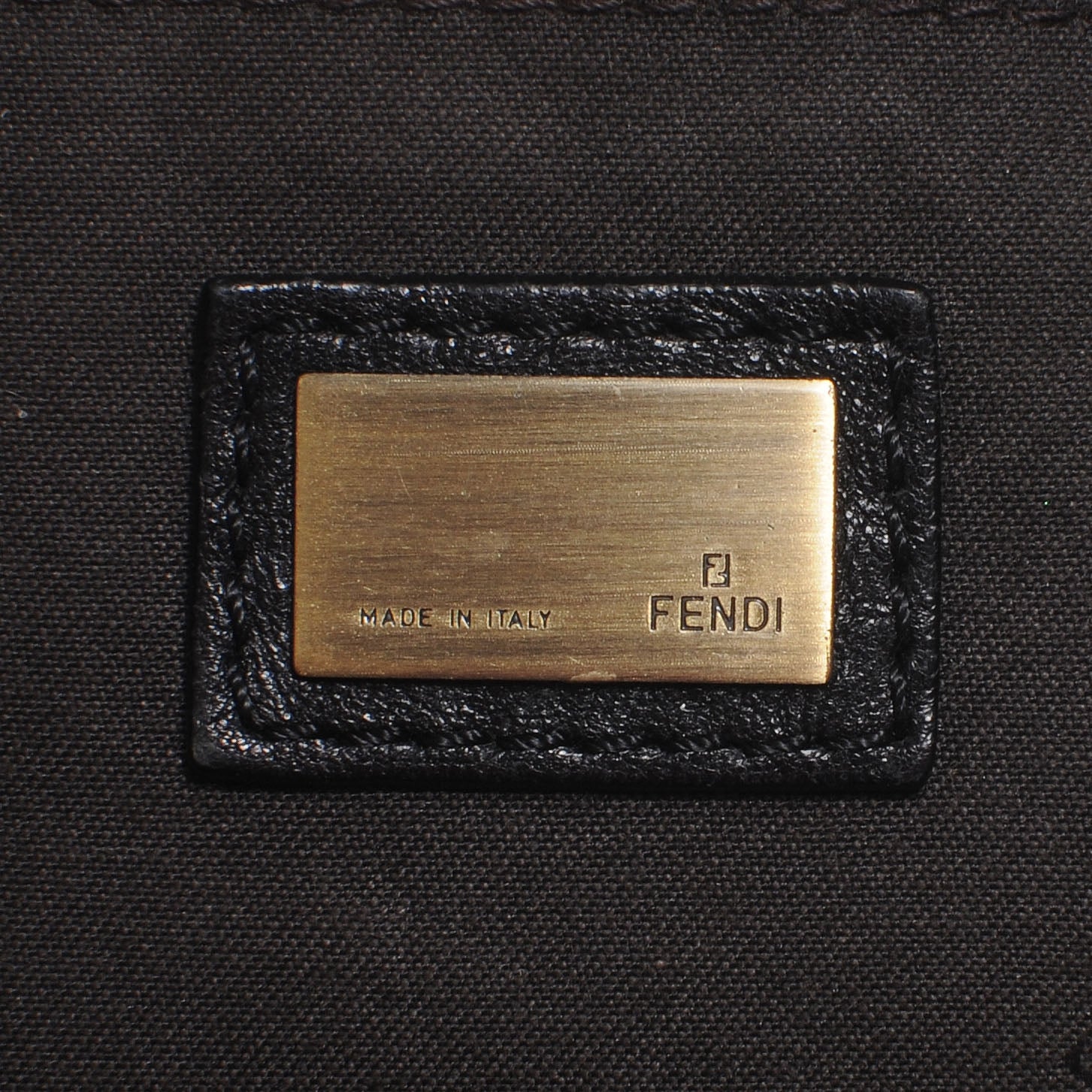 Fendi Nappa Patent B Bag Black 6 of 9