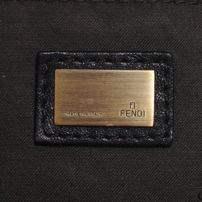 Fendi Nappa Patent B Bag Black 6 of 9