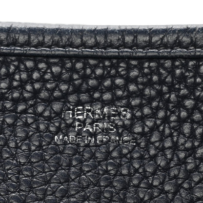 Hermes Taurillon Clemence Evelyne III PM Bleu Nuit 10 of 19