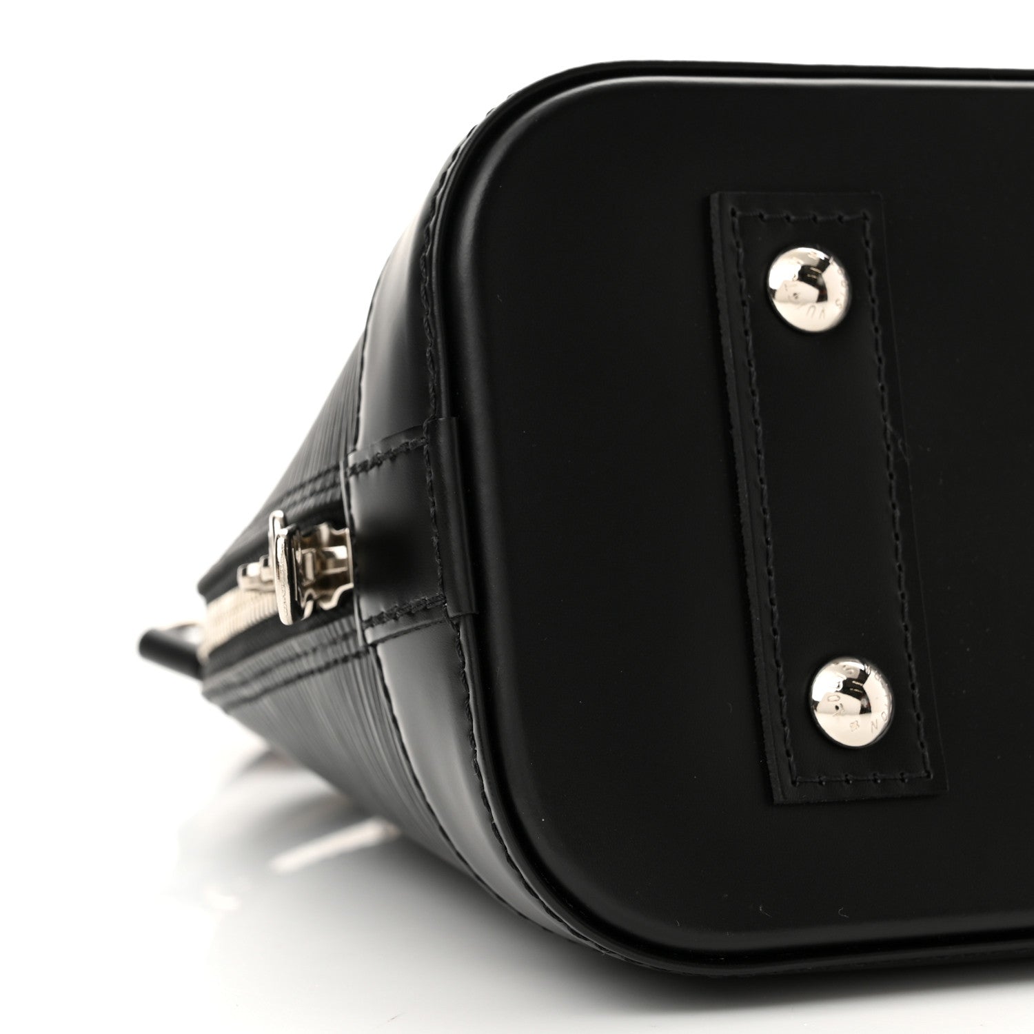 Louis Vuitton Epi Jacquard Alma BB Black 8 of 10