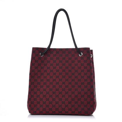 Gucci Monogram Gifford Tote Red 1 of 7