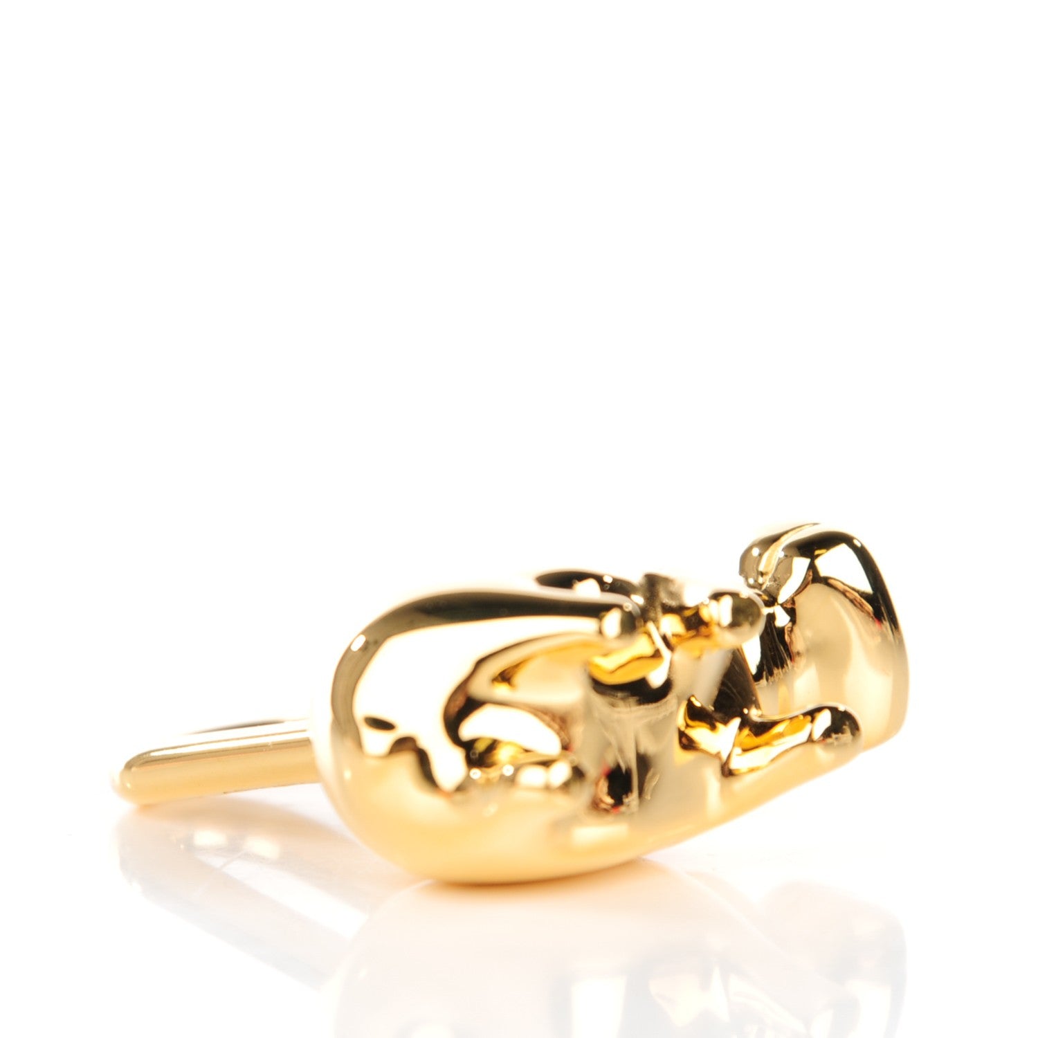 Hermes Annee Des Fleuves Hippo Cadena Lock Gold 3 of 5