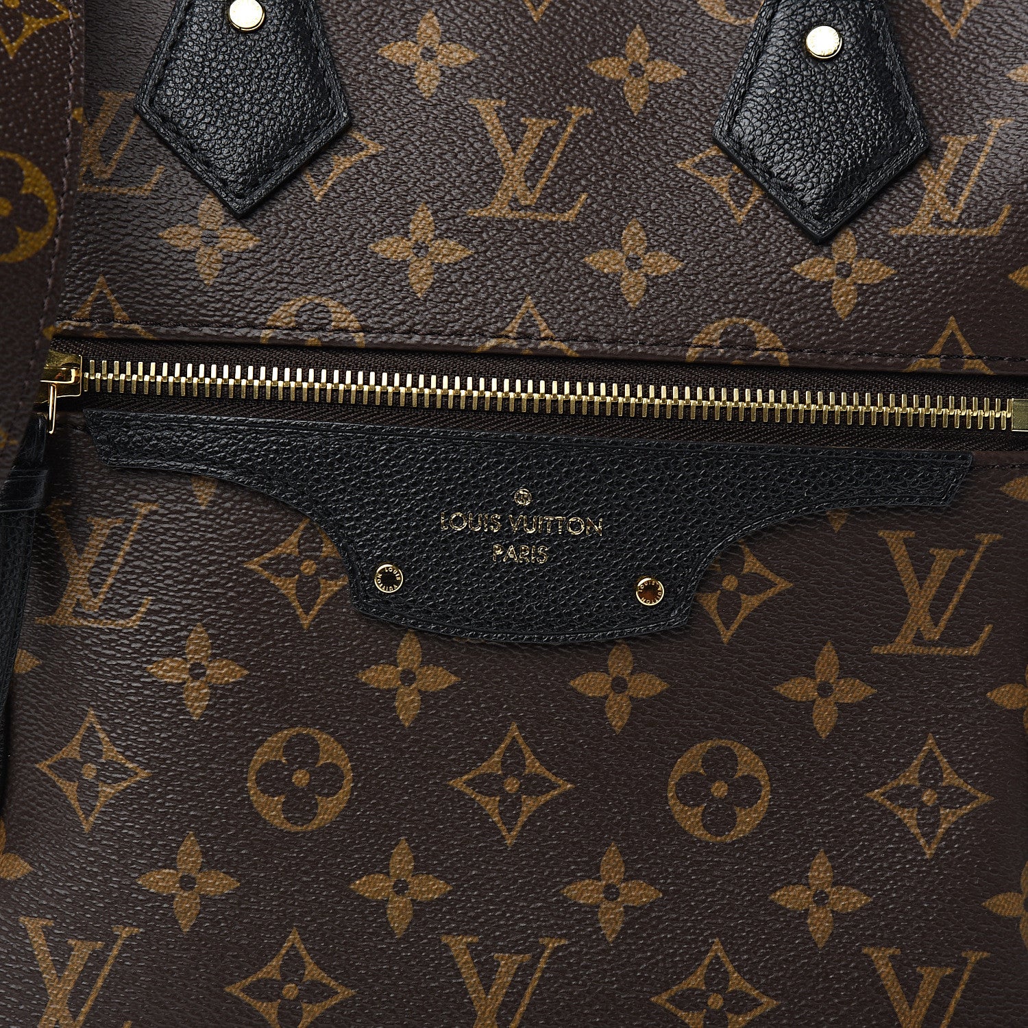 Louis Vuitton Monogram Tournelle PM Black 8 of 8