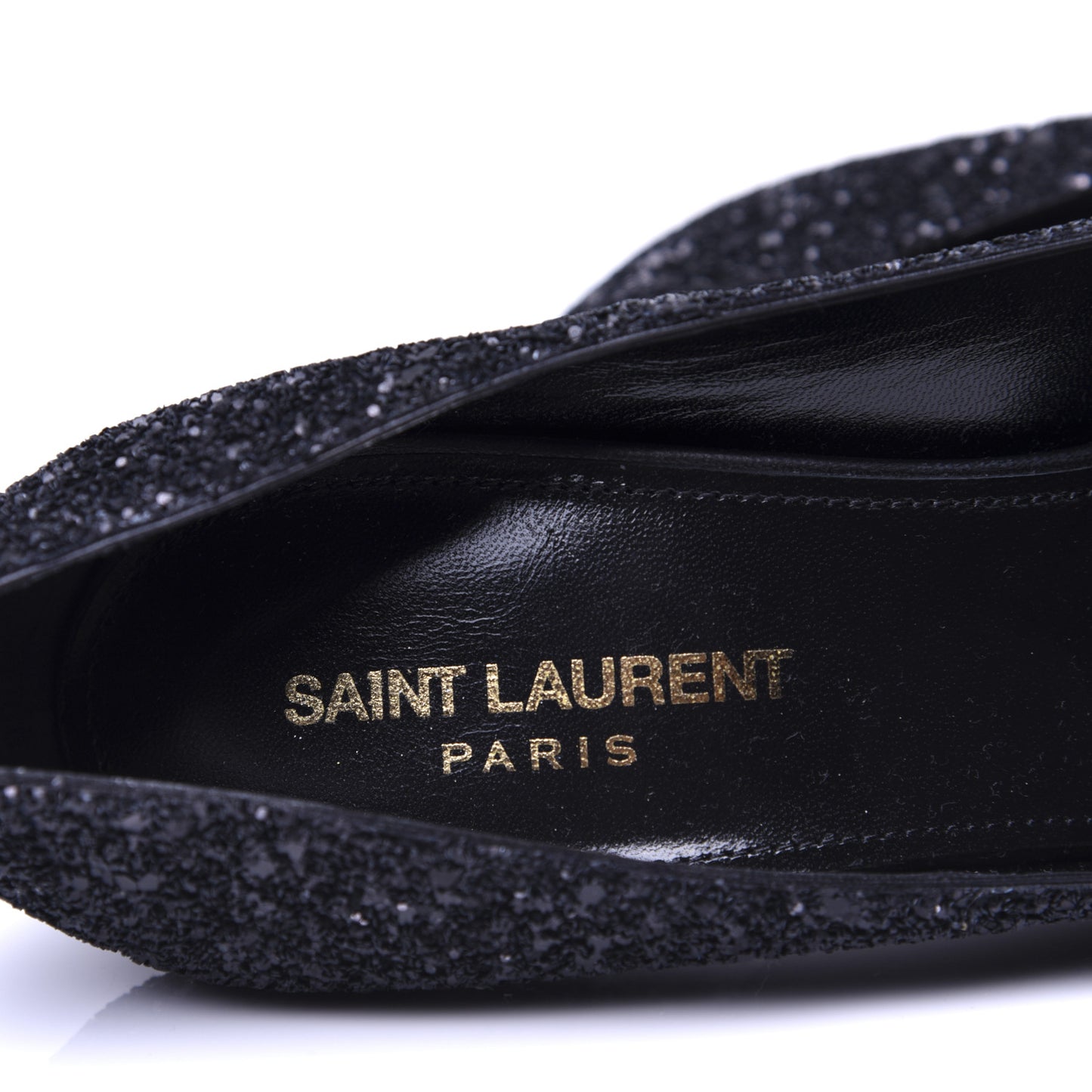 Glitter Era Pumps 39.5 Black Silver