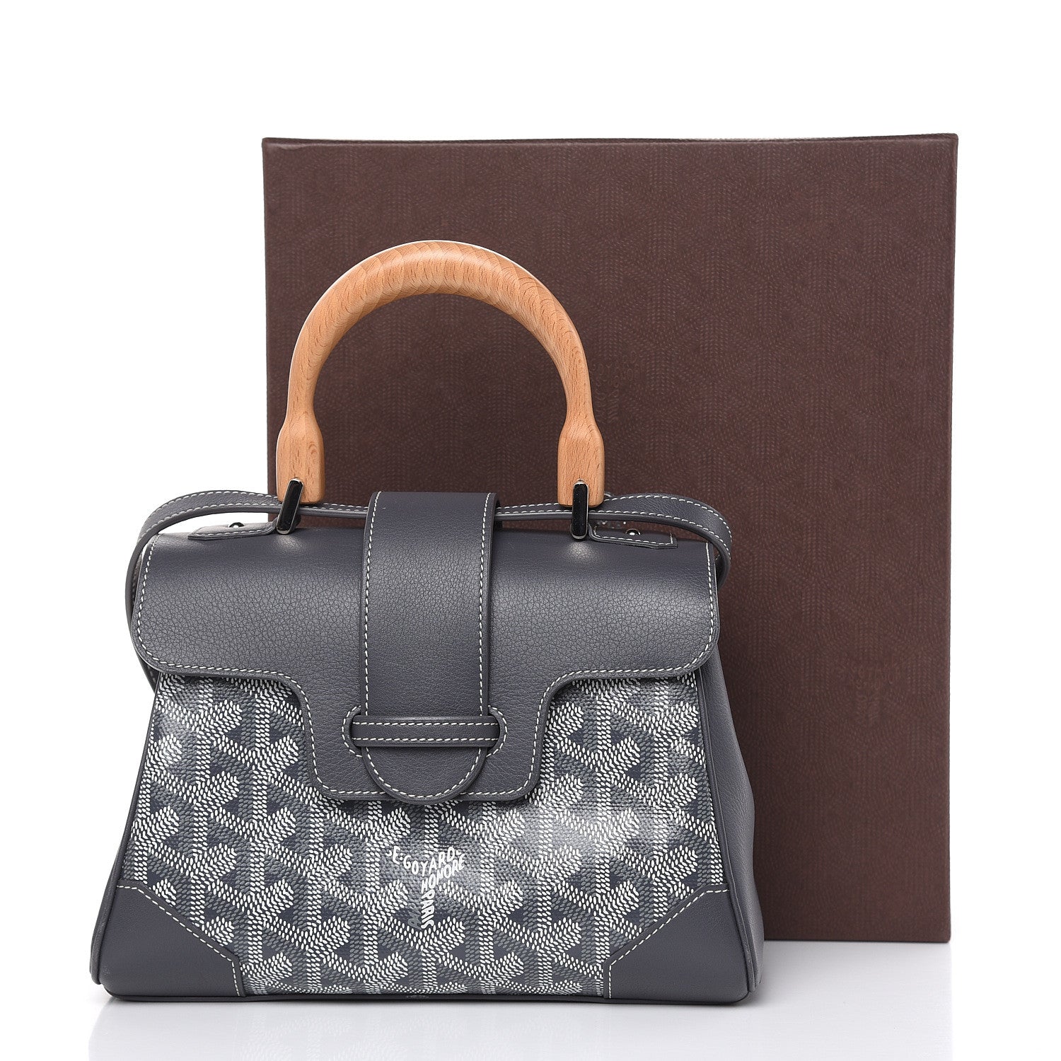 Goyard Goyardine Mini Saigon Grey 11 of 12