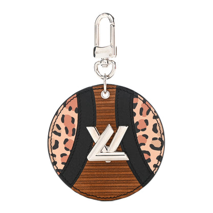 Louis Vuitton Monogram Corduroy Patchwork Bag Charm Key Ring 1 of 4