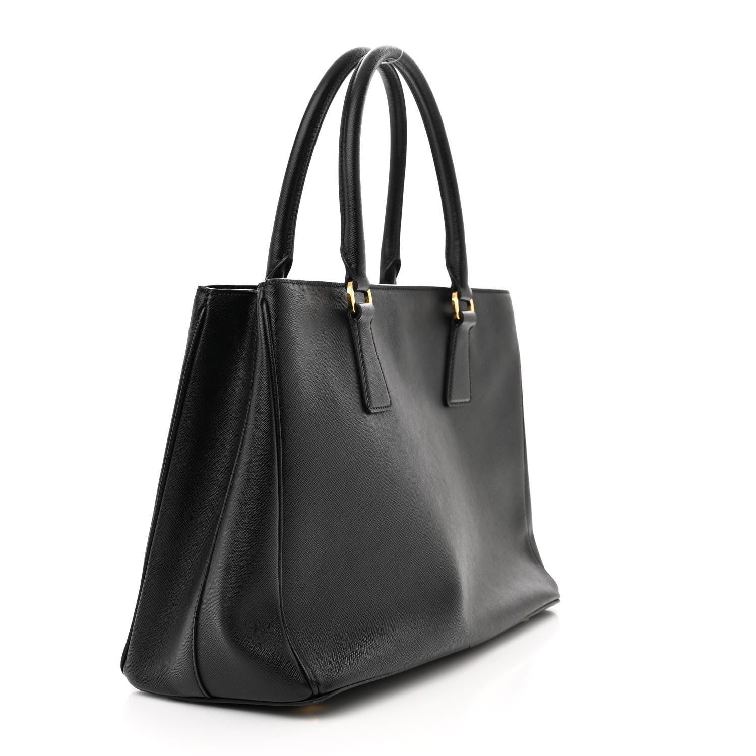 Prada Saffiano Lux Medium Tote Black 2 of 11