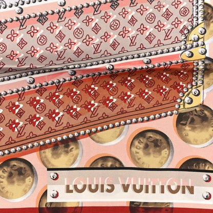 Louis Vuitton Silk Trunks Square Scarf Multicolor 2 of 3