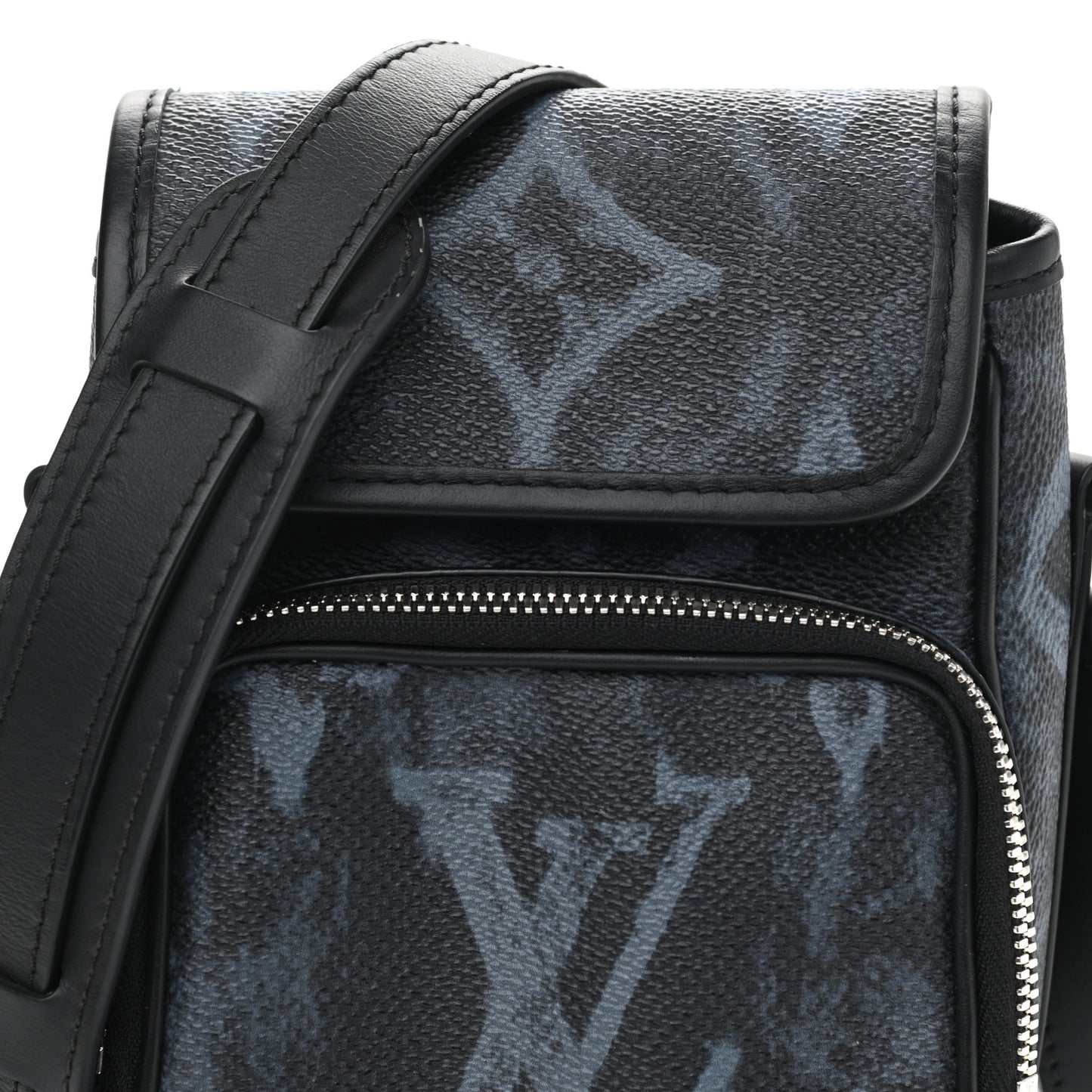 Monogram Pastel Nano Amazone Messenger Black
