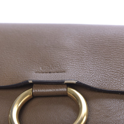 Chloe Goatskin Small Faye Shoulder Bag Woody Khaki 22 of 22