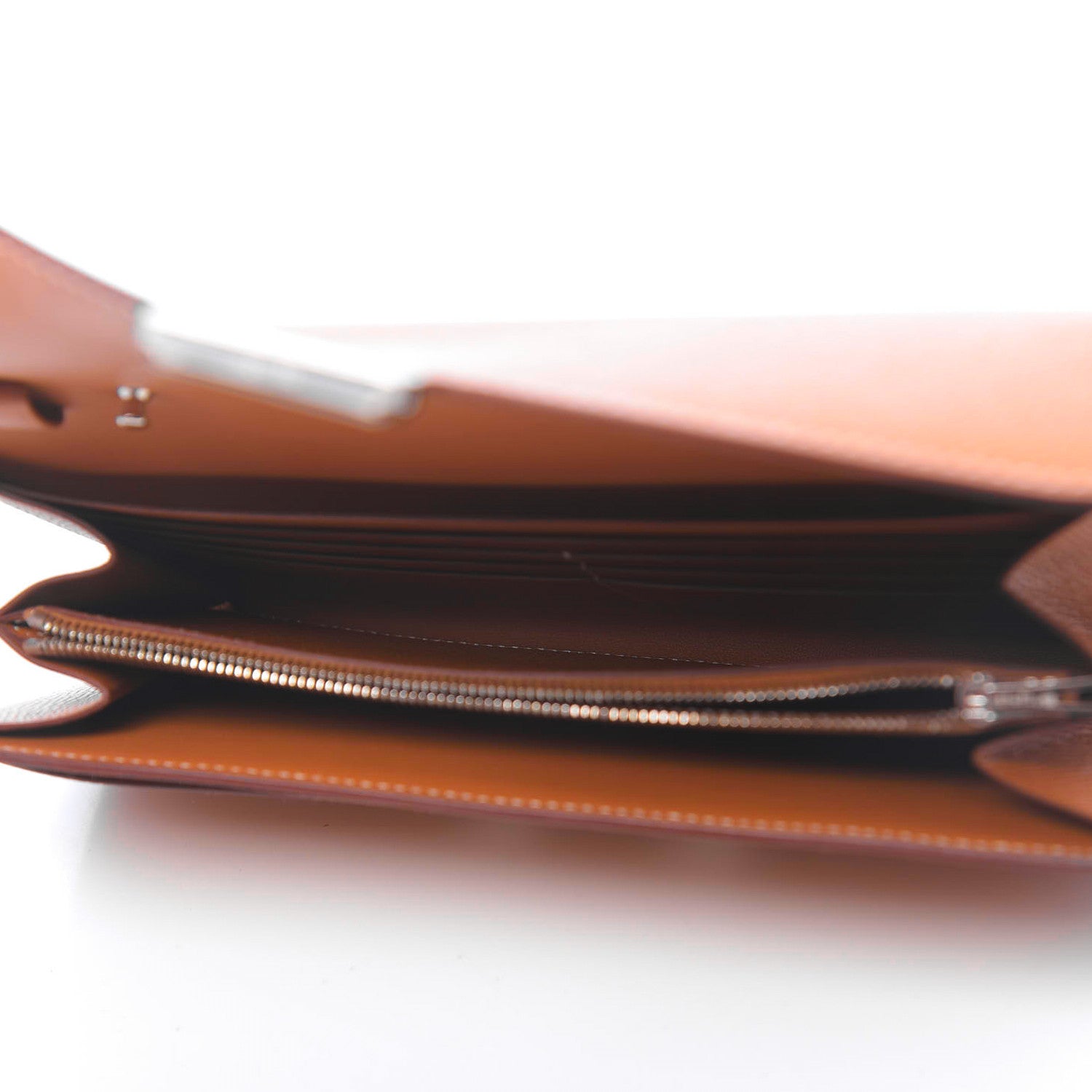 Hermes Epsom Constance Long Wallet To Go Gold 5 of 11