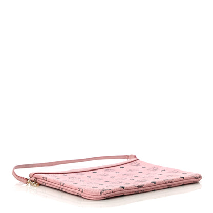 MCM Visetos Liz Shopper Tote Pouch 4 of 11