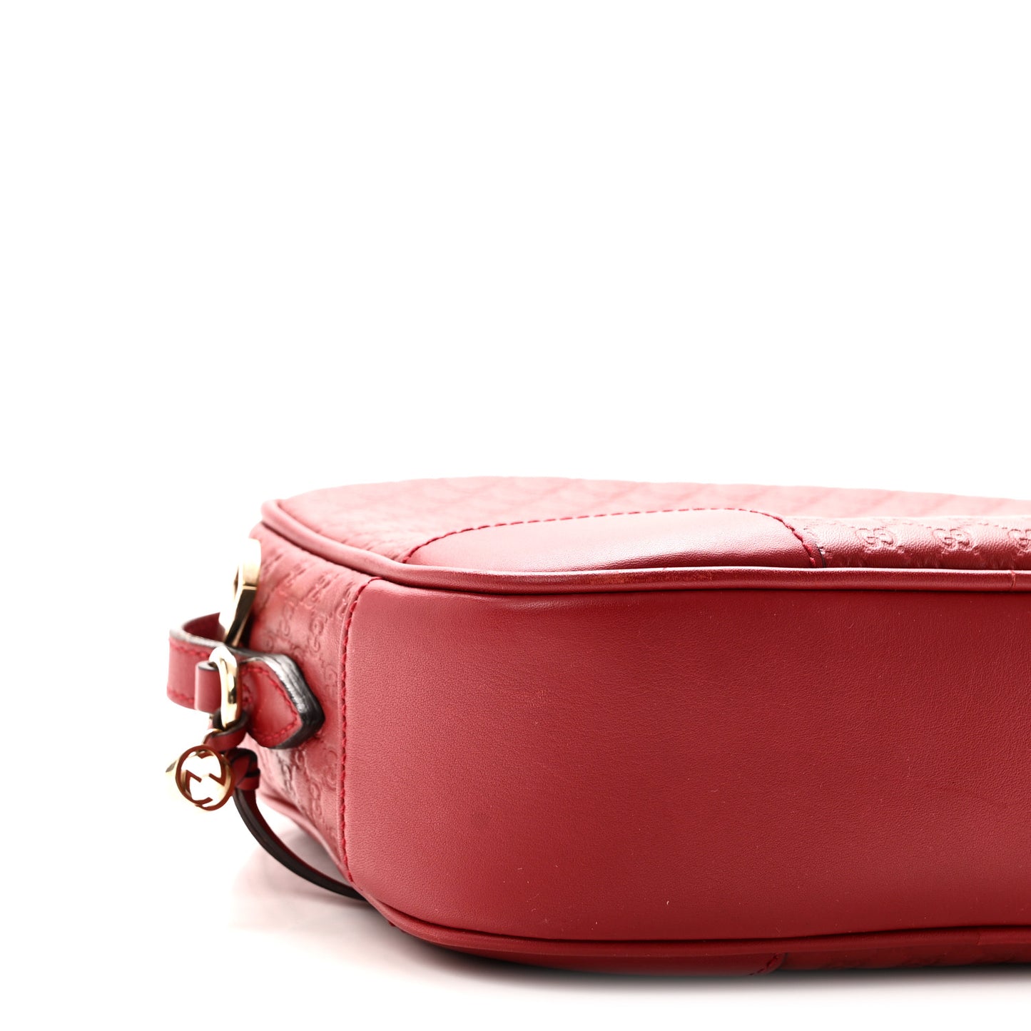 Microguccissima Mini Bree Messenger Bag Red