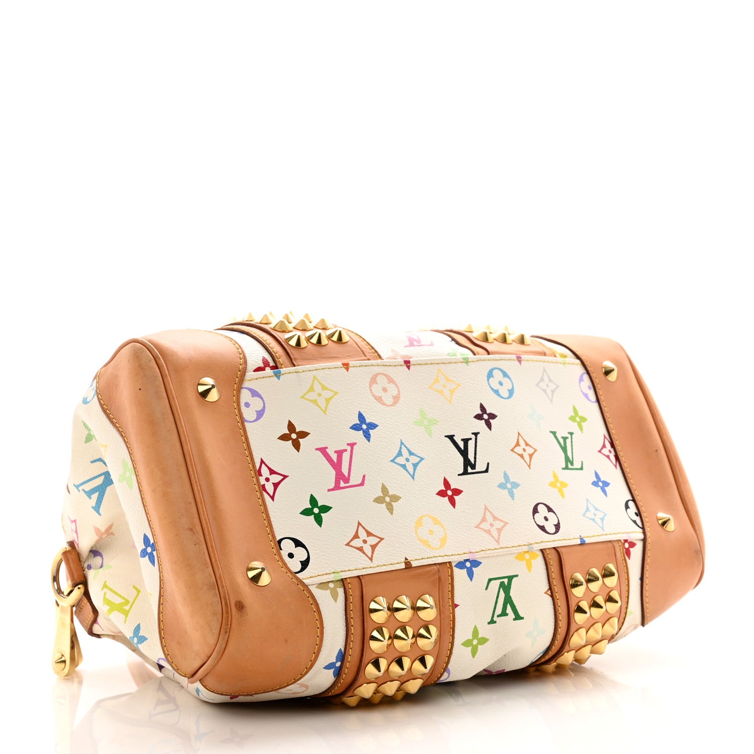 Louis Vuitton Monogram Multicolor Courtney MM White 4 of 11