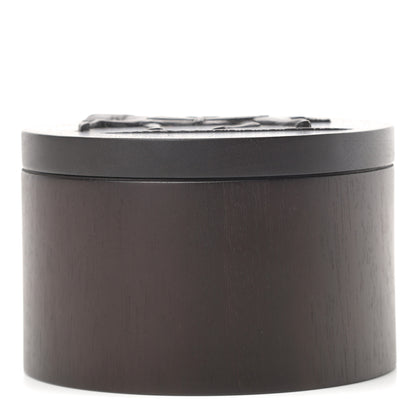 Hermes Mahogany Wood Cheval a la Couverture Twilly Box Acajou Ebenise 1 of 11