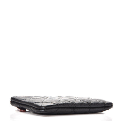 Chanel Caviar Quilted Small Cosmetic Case Black 4 of 8