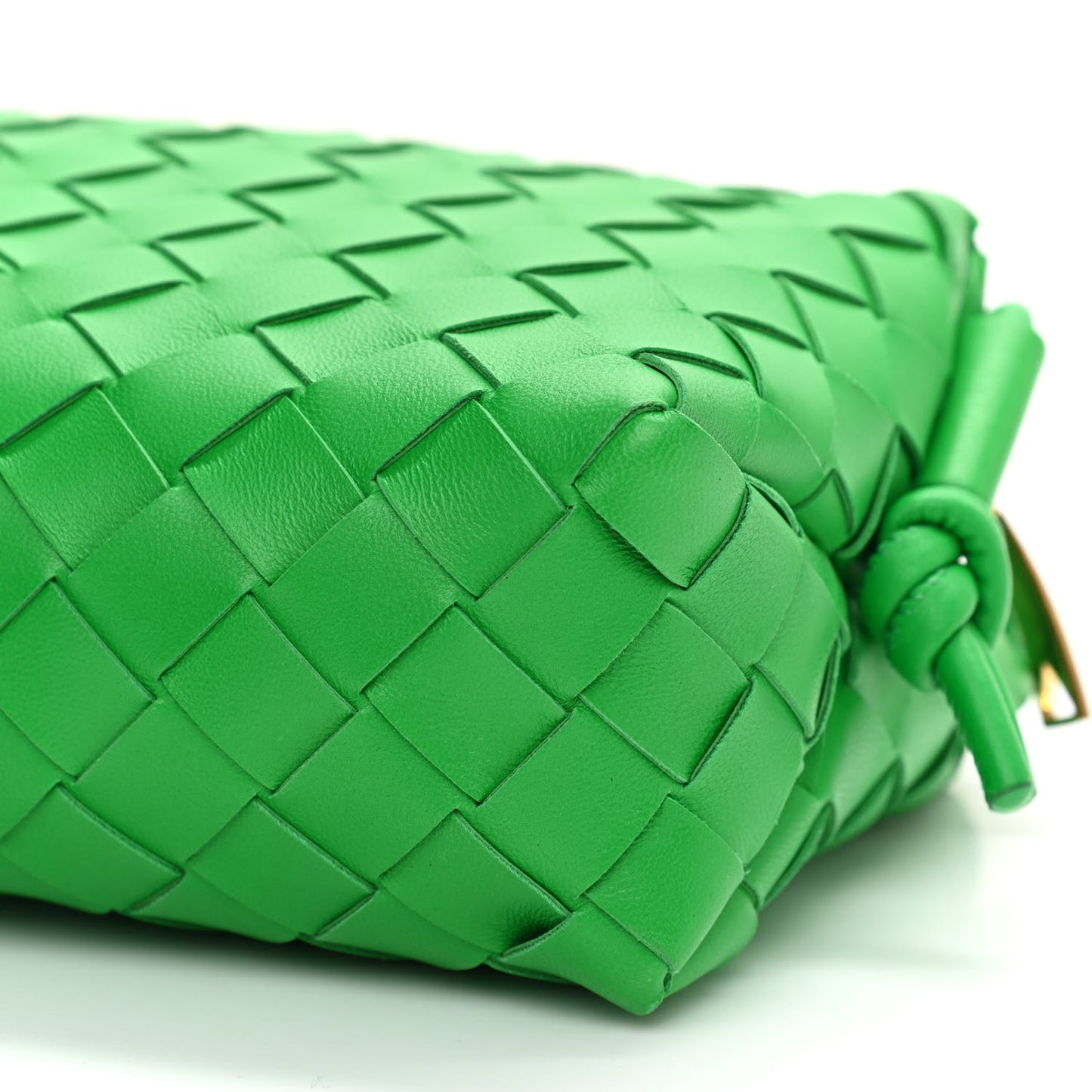 Nappa Intrecciato Mini Loop Camera Bag Parakeet