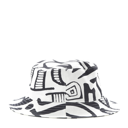 Christian Dior X SHAWN STUSSY Bucket Hat L Black White 4 of 9