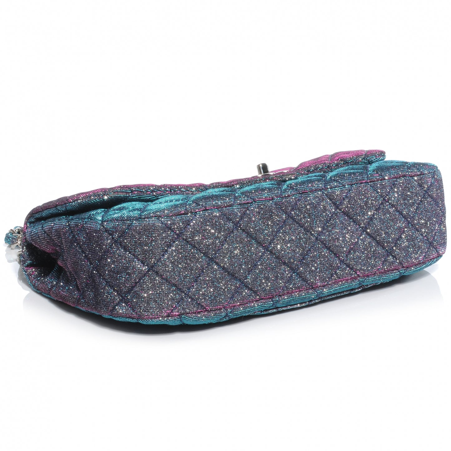 Iridescent Glitter Fabric Jumbo Single Flap Multicolor