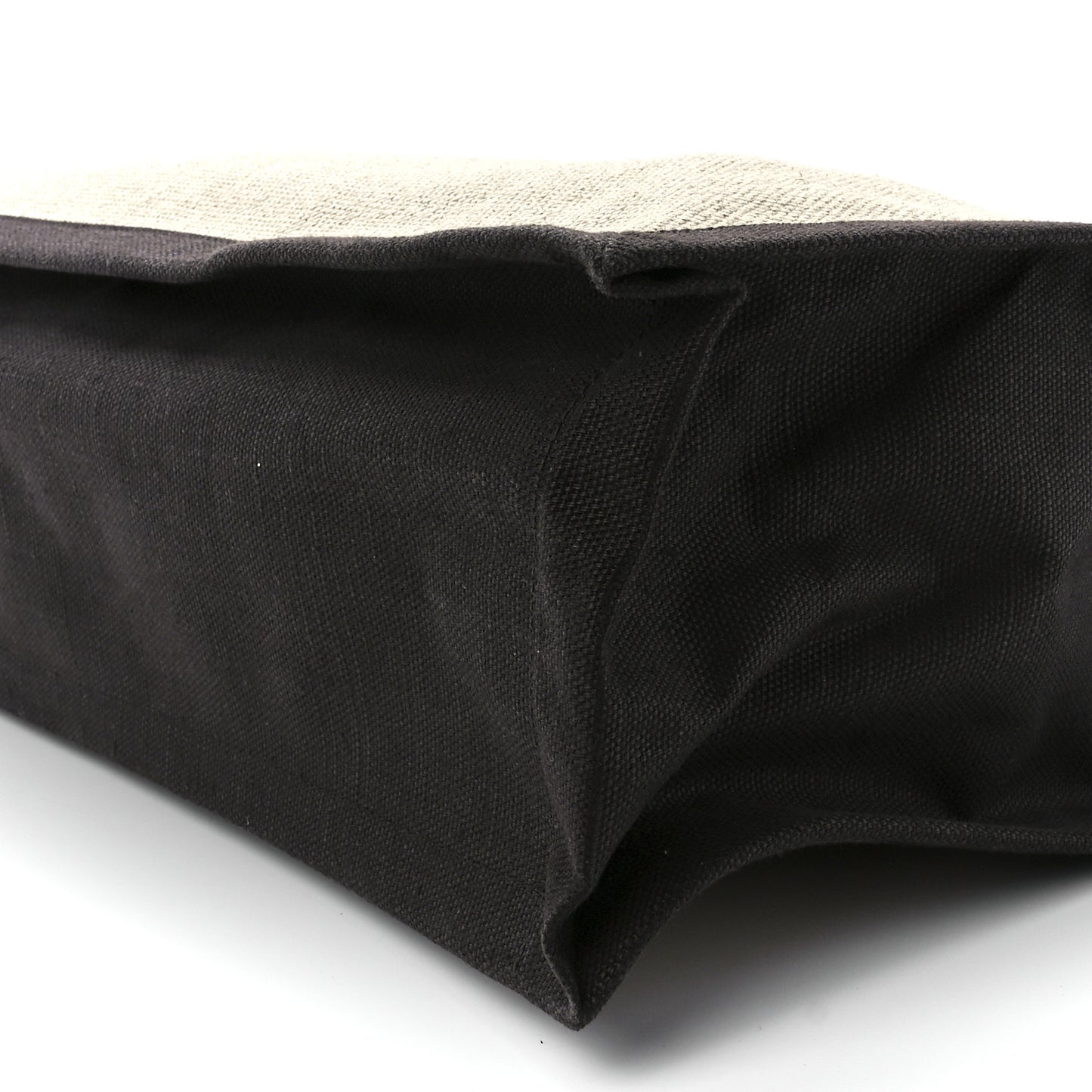 Linen Calfskin Rive Gauche Tote Natural