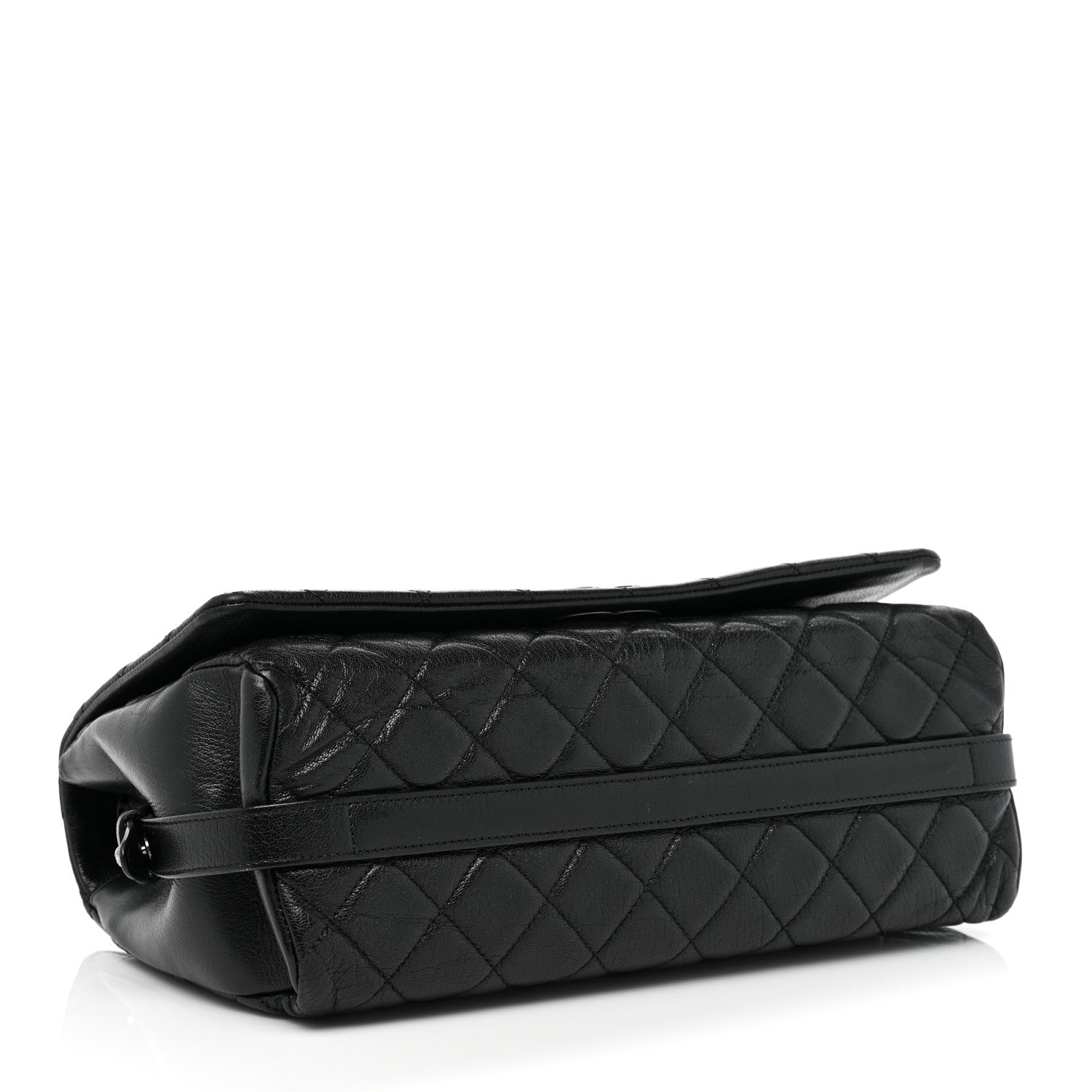 Chanel Goatskin Quilted Large City Rock Flap Black 4 of 10