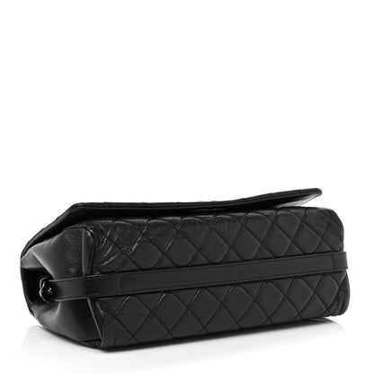 Chanel Goatskin Quilted Large City Rock Flap Black 4 of 10