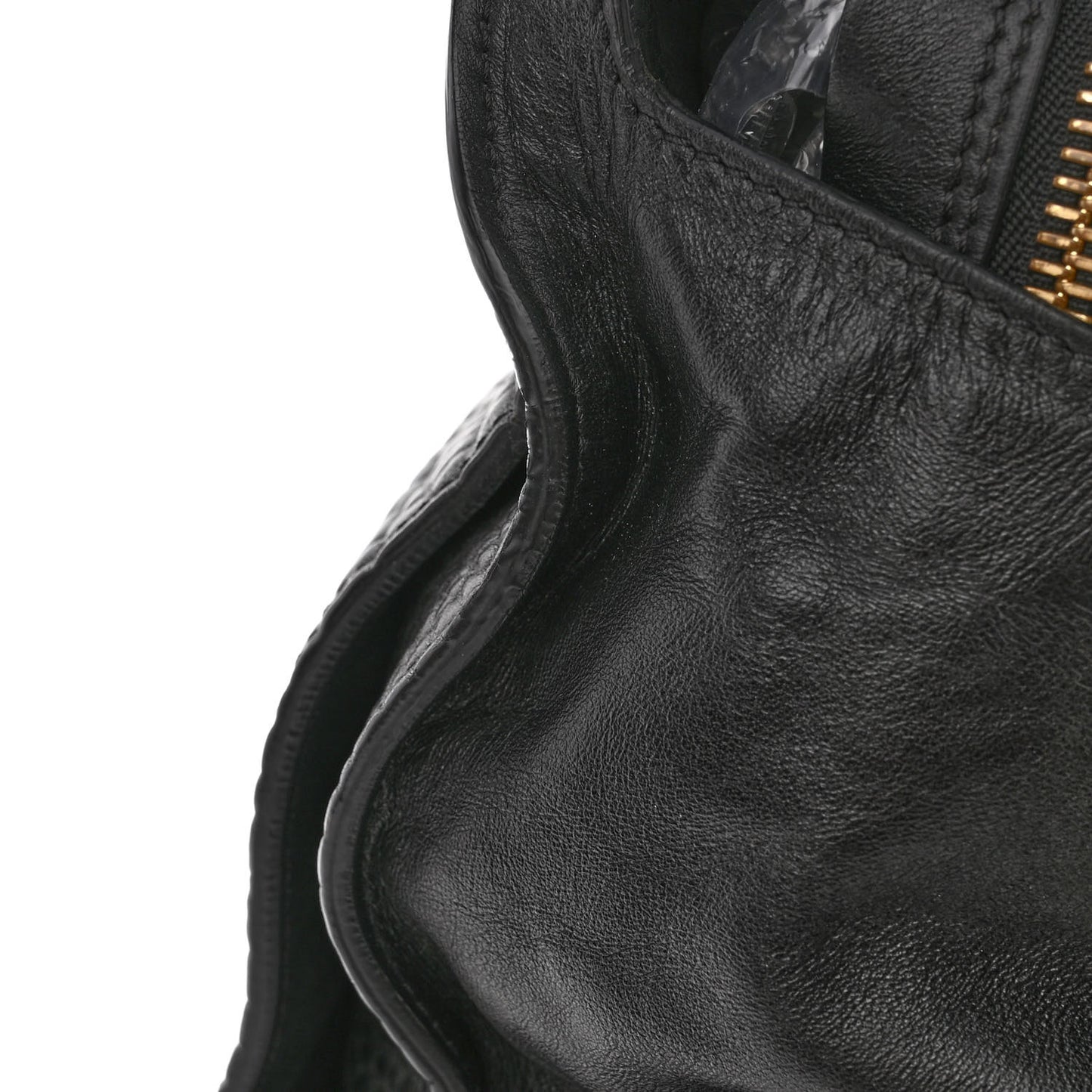 Pebbled Calfskin Dree Shoulder Bag Black