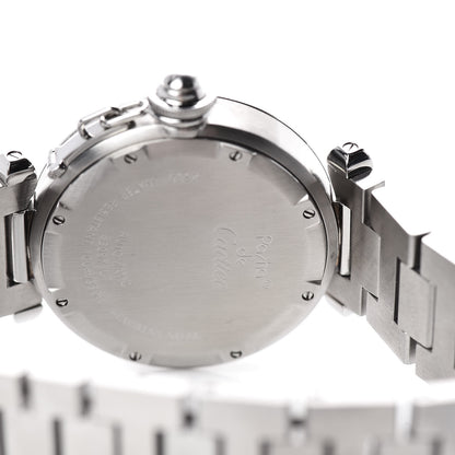 Cartier Stainless Steel 35mm Pasha C Big Date Automatic Watch Black 5 of 5