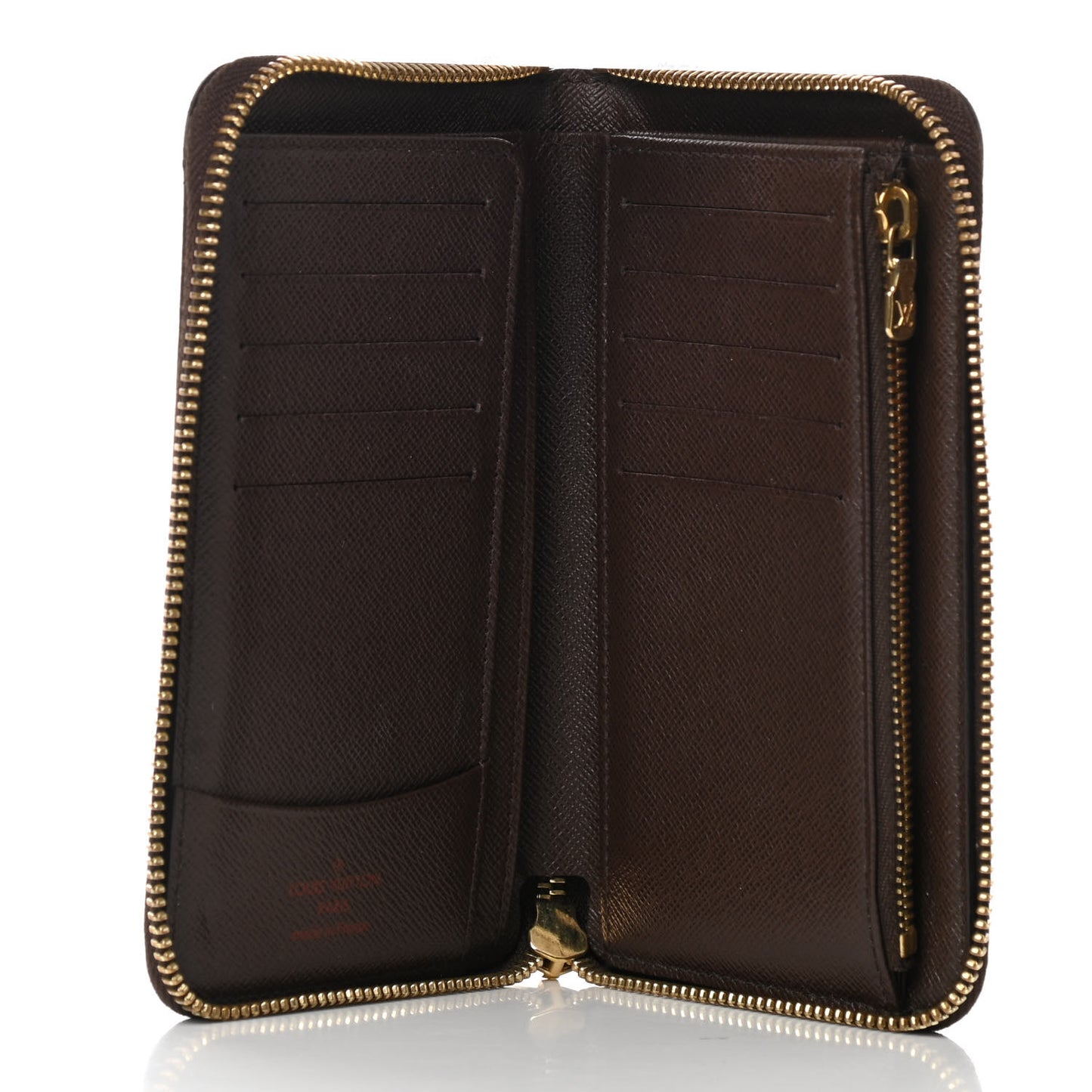 Damier Ebene Zippy Compact Wallet