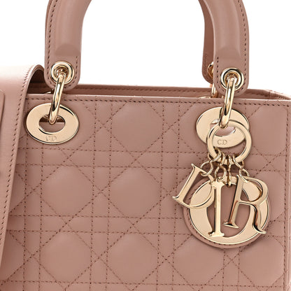 Christian Dior Lambskin Cannage Small My ABCDior Lady Dior Fard 7 of 9