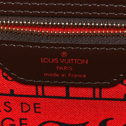 Louis Vuitton Damier Ebene Neverfull MM 5 of 9