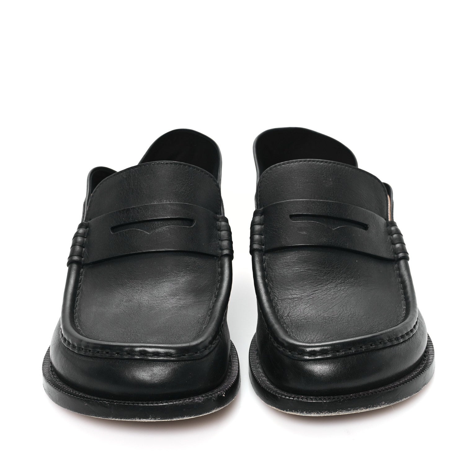 Loewe Campo 40mm Loafers 37 Black 3 of 11