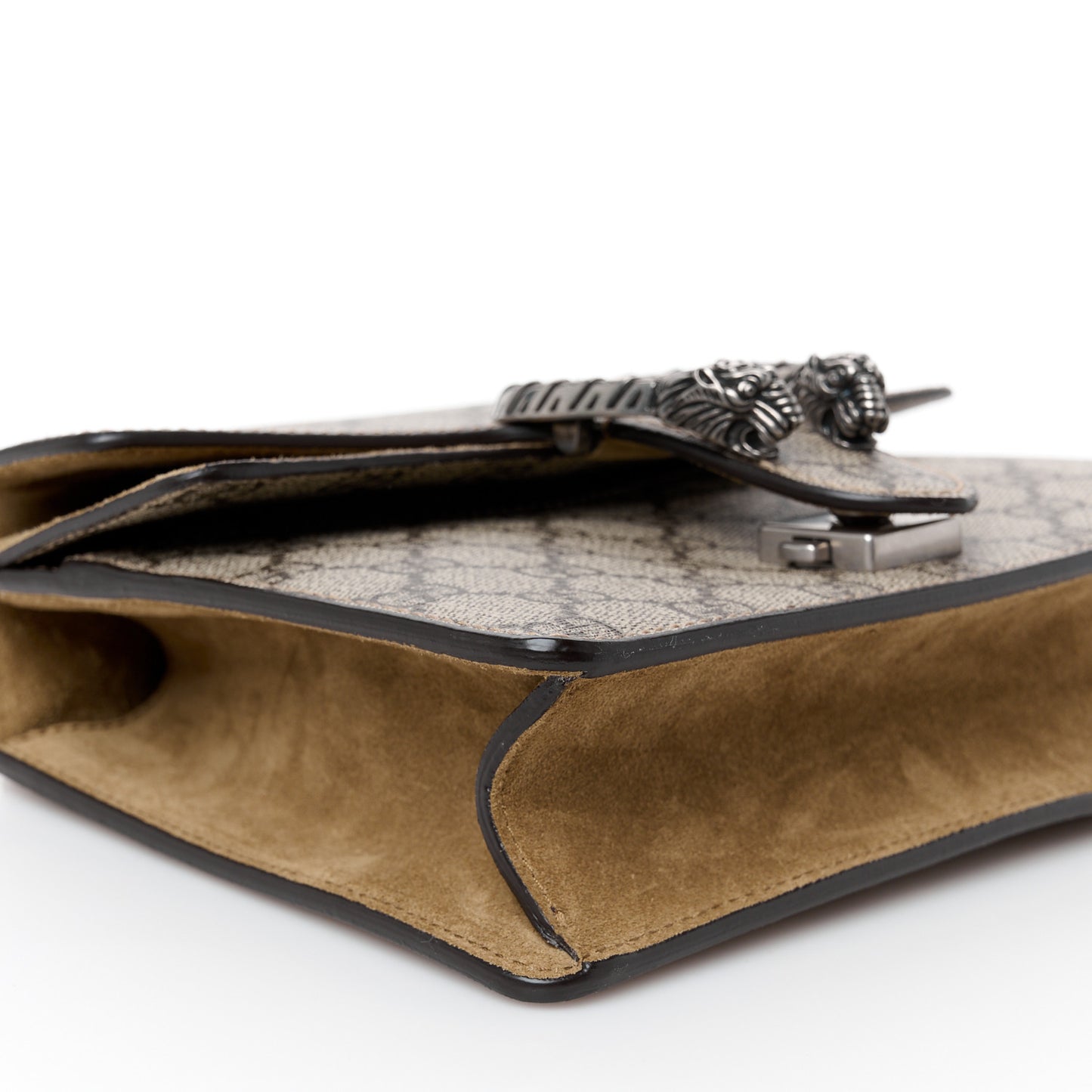 GG Supreme Monogram Mini Dionysus Shoulder Bag Taupe