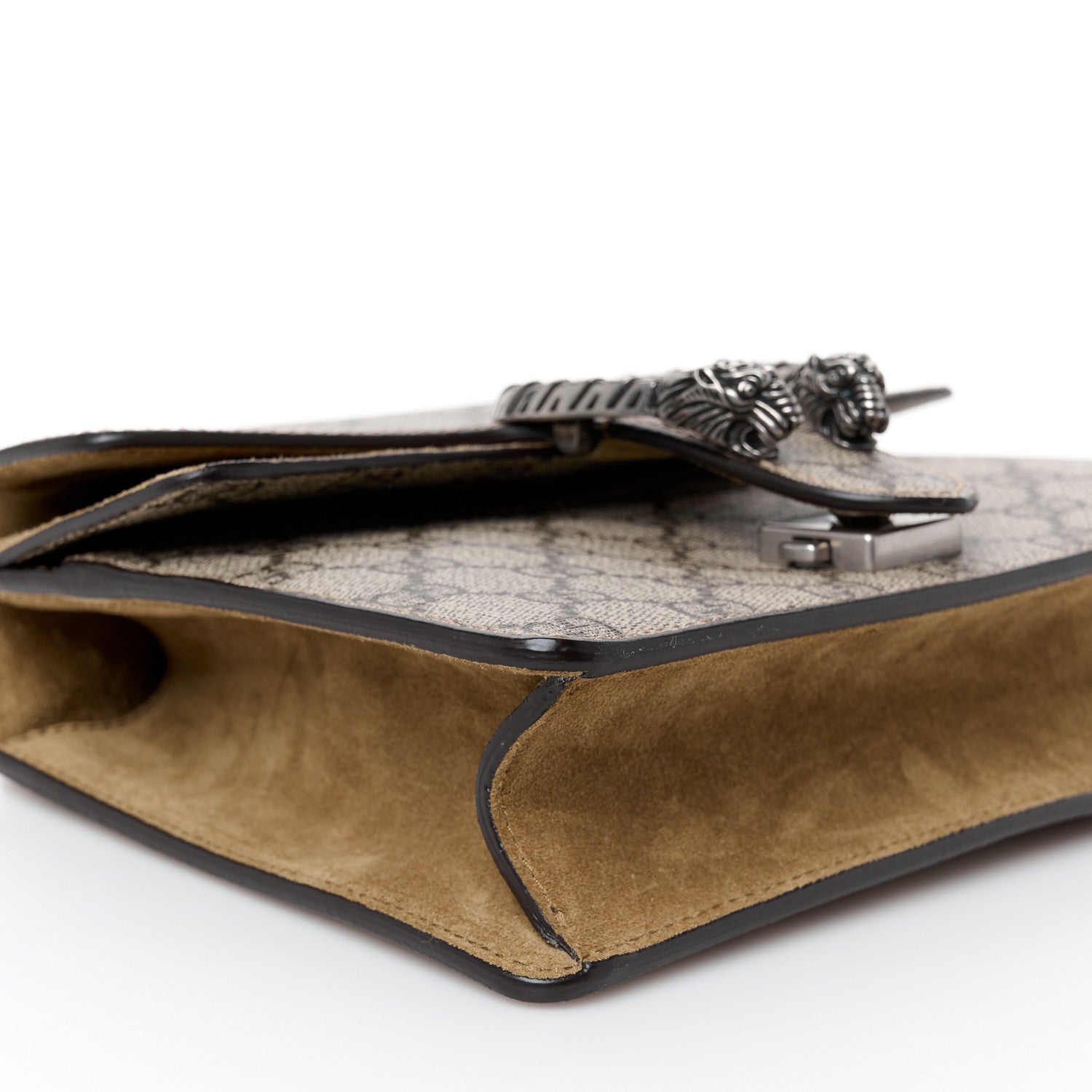Gucci GG Supreme Monogram Mini Dionysus Shoulder Bag Taupe 9 of 13