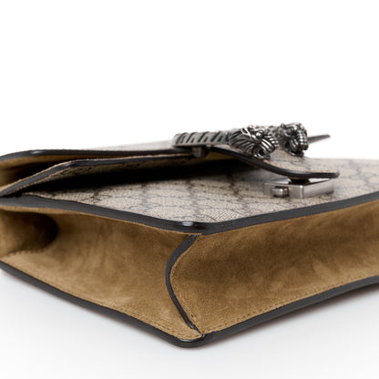 Gucci GG Supreme Monogram Mini Dionysus Shoulder Bag Taupe 9 of 13