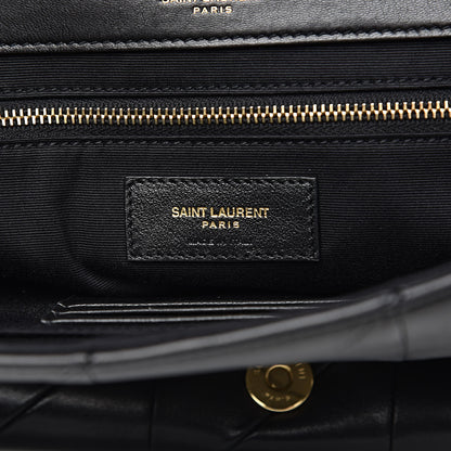 Saint Laurent Lambskin Patchwork Monogram Large Jamie Black 6 of 15