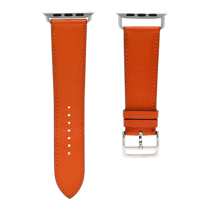 Hermes Swift 45mm Apple Watch Single Tour Band Orange 1 of 5