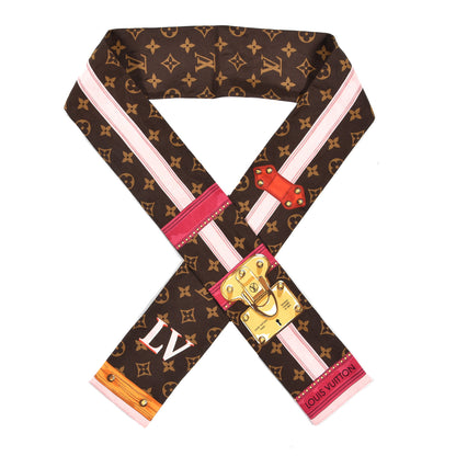 Louis Vuitton Silk Monogram Summer Trunks Bandeau Brown 1 of 3