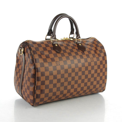 Louis Vuitton Damier Ebene Speedy Bandouliere 35 3 of 7